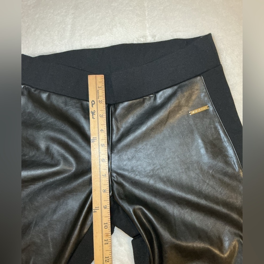 Black Faux Leather Leggings - Picture 5 of 8